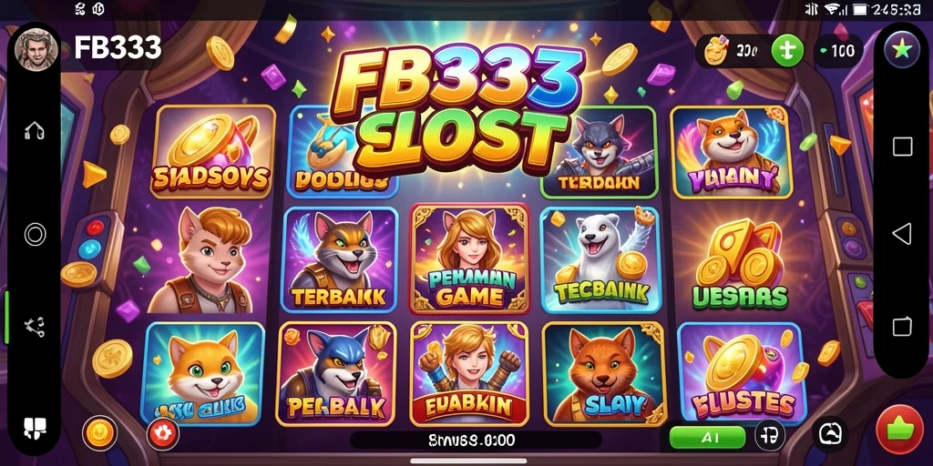 Tampilan menarik dari gameplay Slot FB333 yang seru.