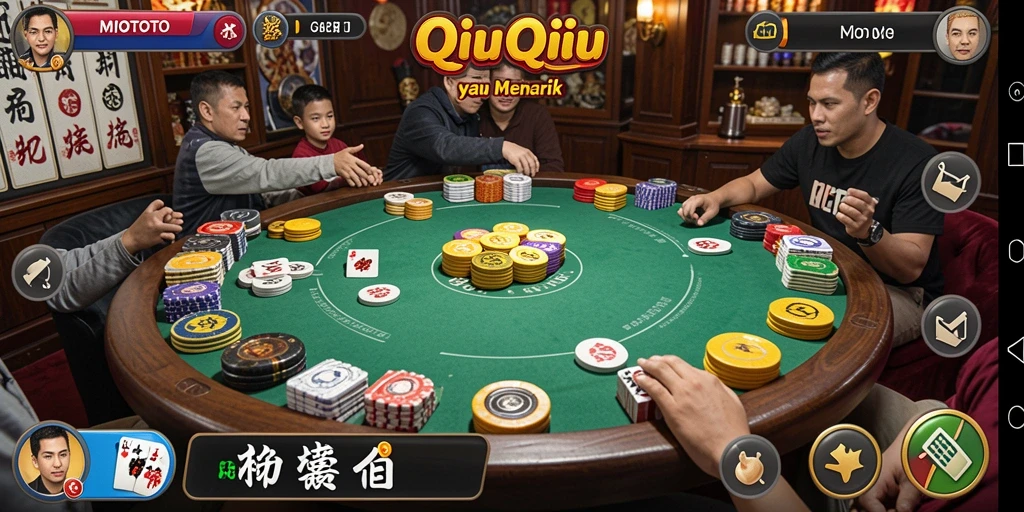 Tampilan gameplay QiuQiu yang seru di MIOTOTO.